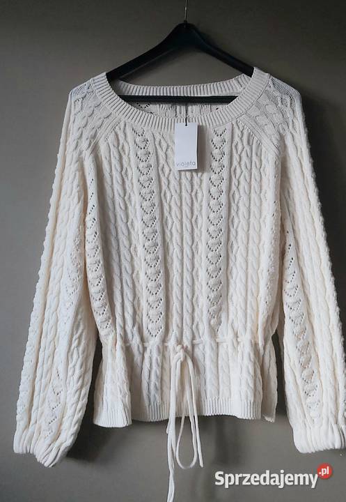 Sweter rozmiar L Violeta by MGN Lublin