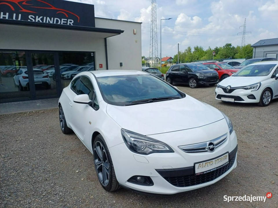 Opel Astra GTC PółSkóra BIXenon GrzaneFotele Sportowy / Coupe Astra Chrzanów