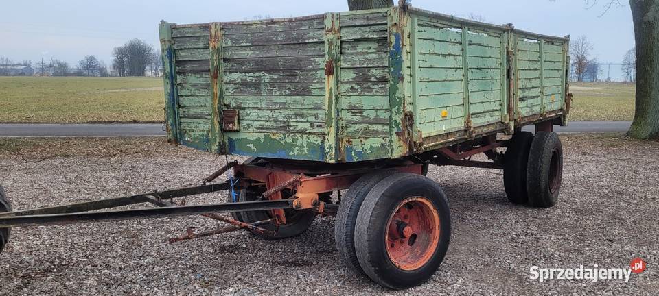 Przyczepa rolnicza sztywna Huta Szklana sprzedam