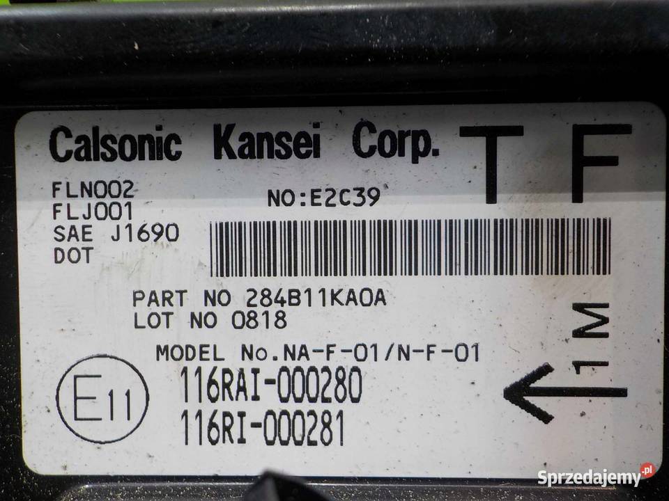 NISSAN JUKE I F15 10r modul sterownik 284B11KA0A Suków