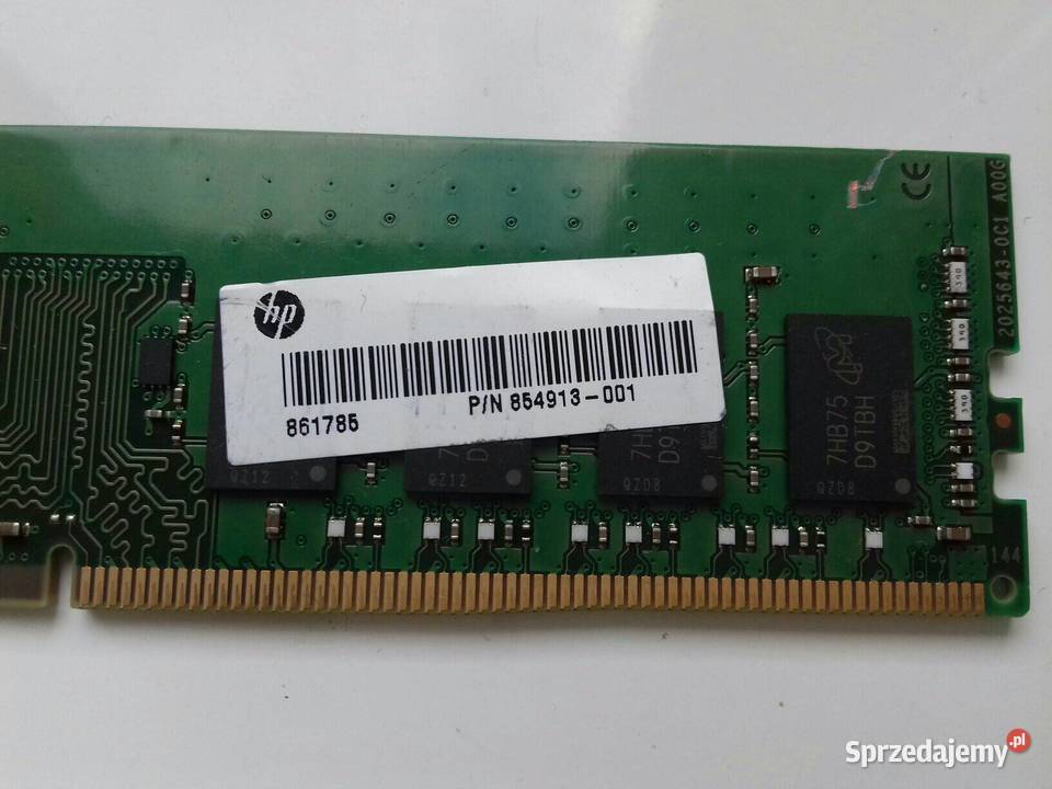 Kingston HP DDR4 8GB 2400MHz PC419200 używana Komputery i Akcesoria Bydgoszcz