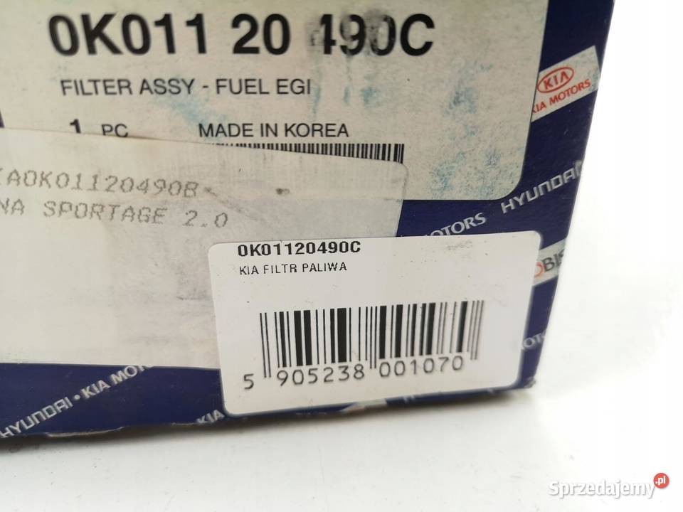 FILTR PALIWA KIA SPORTAGE 9403 20i