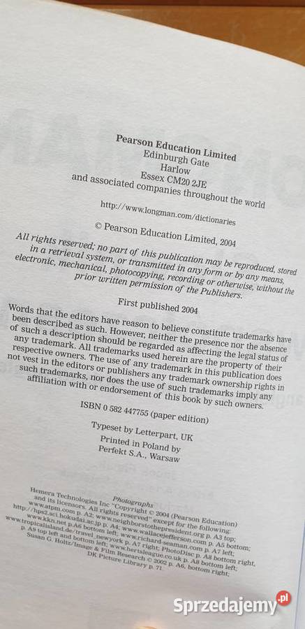 Longman słownik współczesny angielsko polski Książki do nauki języka obcego Łódź sprzedam