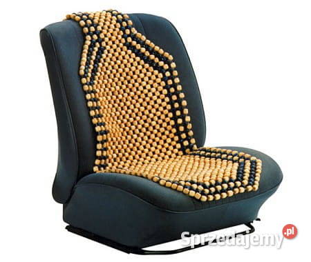 MATA OCHRONNA NA SIEDZENIE KORALIKI DREWNIANE mazowieckie