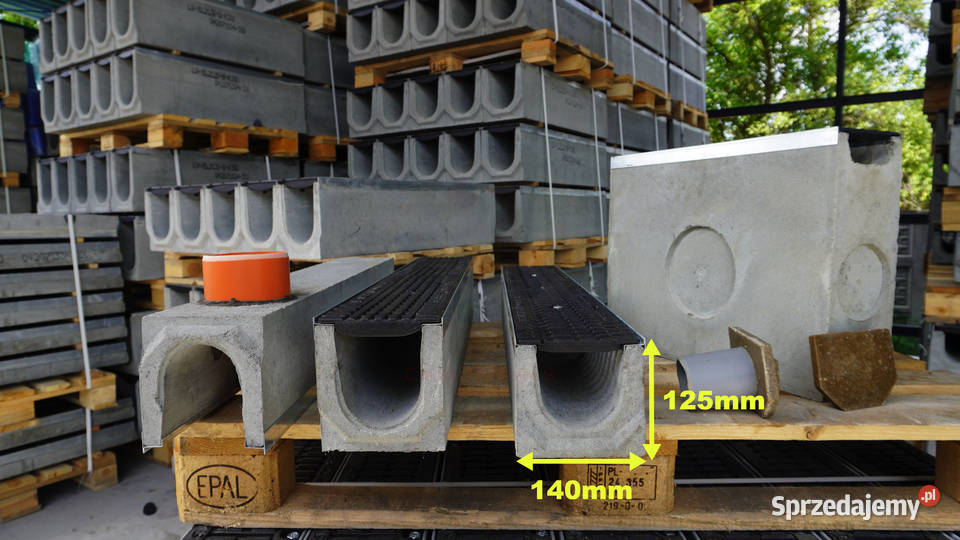 ODWODNIENIE LINIOWE Szyna ocynkowana C250 14x125 Tarnów