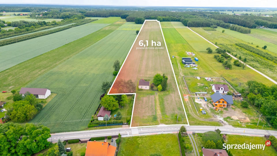 Działka rolnobudowlana wydane WZ cicha i Zawady