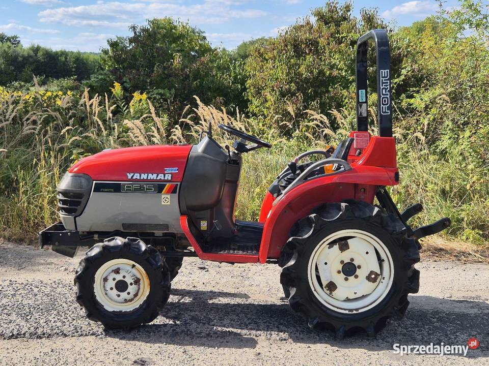Traktorek traktor YANMAR AF15D 44 Glebogryzarka dolnośląskie Małuszyn