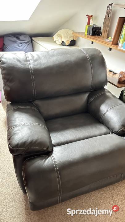 Fotel bujany rozkładany z funkcją relax wielkopolskie sprzedam