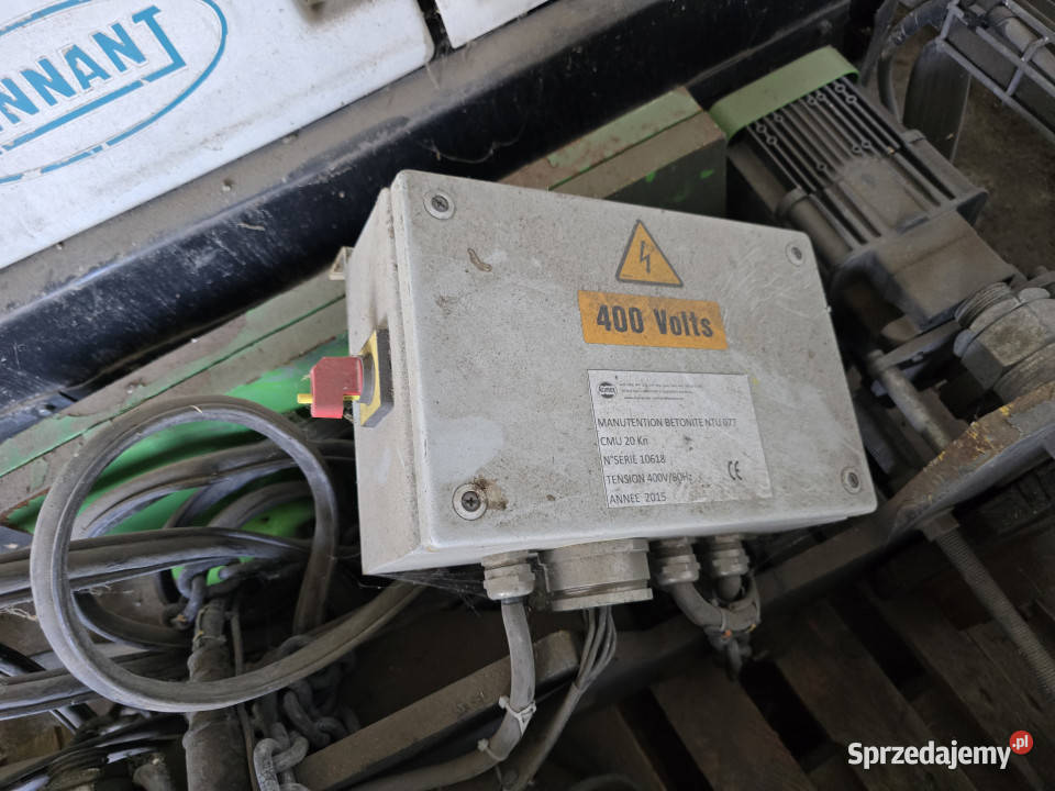 Wciągarka warsztatowa do suwnicy podwójna STAHL Baliki sprzedam