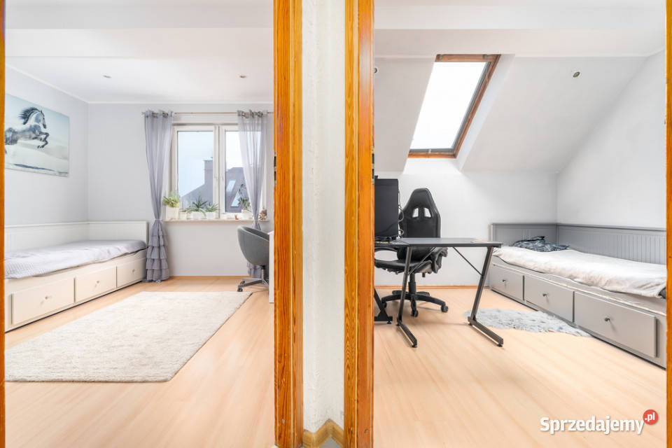 Dwupoziomowe mieszkanie 957 m 4 pokoje balkon Warzymice sprzedam