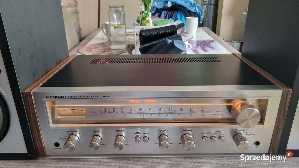 Amplituner Pioneer SX550 2x30W Top Japan Vintage Warta