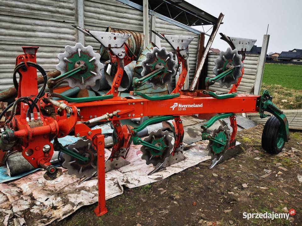 Pług Kverneland LD 85 3 skibowy obrotowy Strzyżew