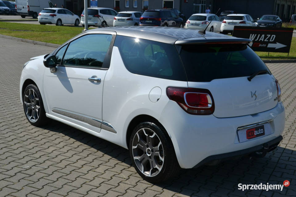 Citroen DS3 16 benzyna 165 skóra kamera klima biały Kęty