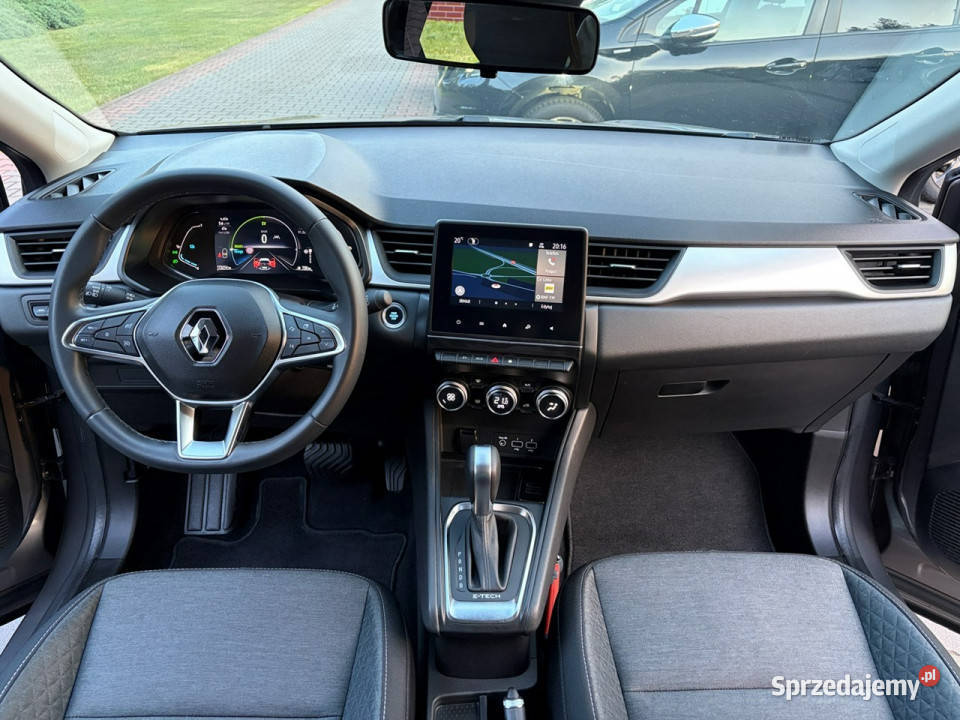Renault Captur 16 hybryda 145 Full LED CarPlay pełny VAT Lipówki