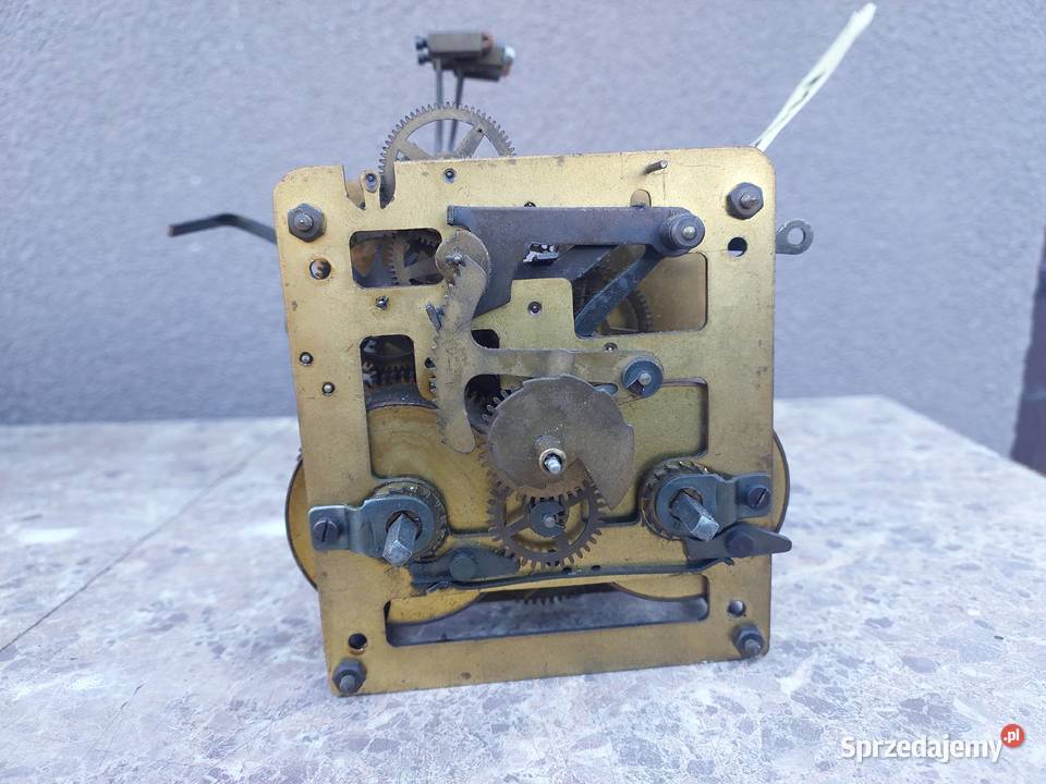 M060 Mechanizm starego zegara ściennego cztery pomorskie Tczew sprzedam