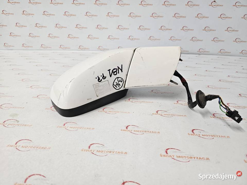 MOKKA A 18r Lusterko prawe 7pin białe anglik Lusterka zewnętrzne