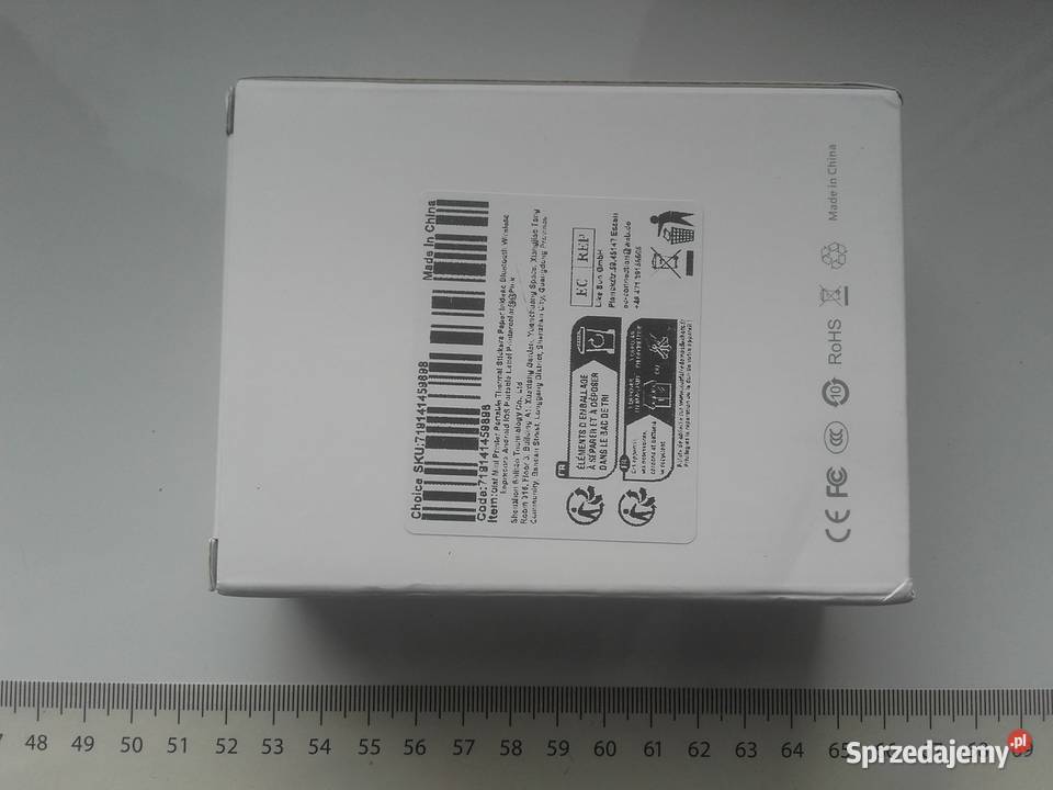 Mini drukarka przenośna termiczna papierowa Bydgoszcz