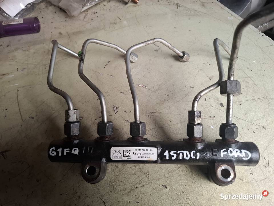 FORD 15 TDCI listwa wtryskowa przewody wtryskowe osobowe Kielce