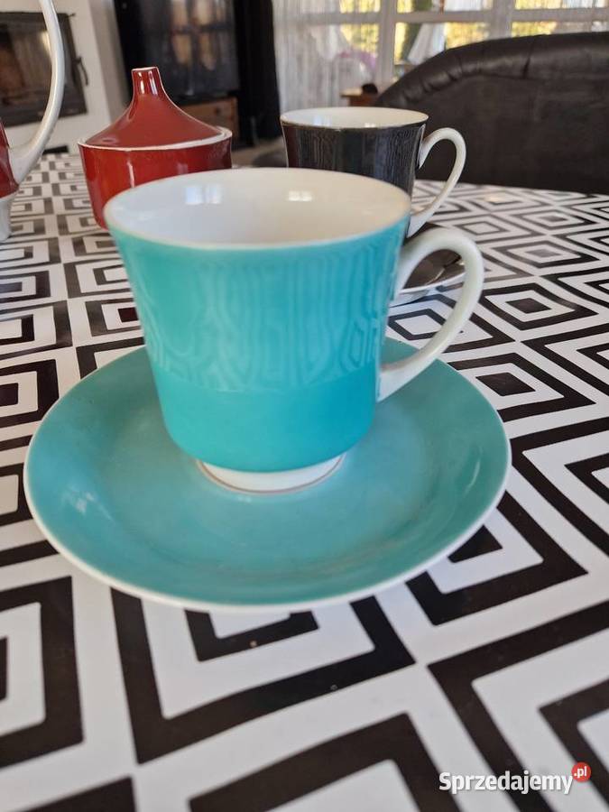 Serwis do kawy herbaty Ćmielów lata 60 Opole Lubelskie