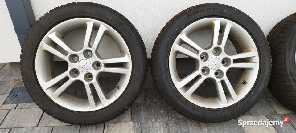 Alufelgi Mitsubishi Lancer VII 16 opony zimowe