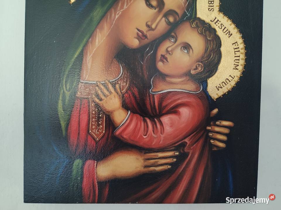 Piękna ikona z wizerunkiem Matki boskiej rady