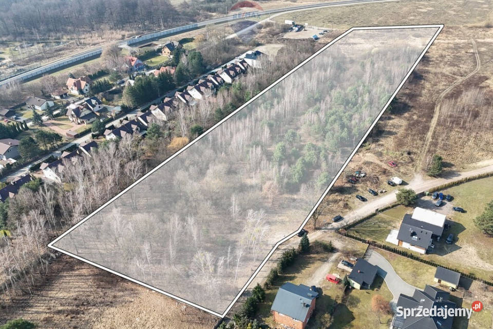 Grunty inwestycyjne 338 ha Kozery Grodzisk Maz mazowieckie