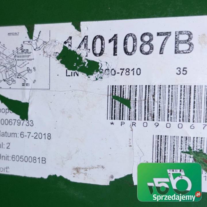 Przedni TUZ Zuidberg 38048658 John Deere 7810 Wilkowo sprzedam