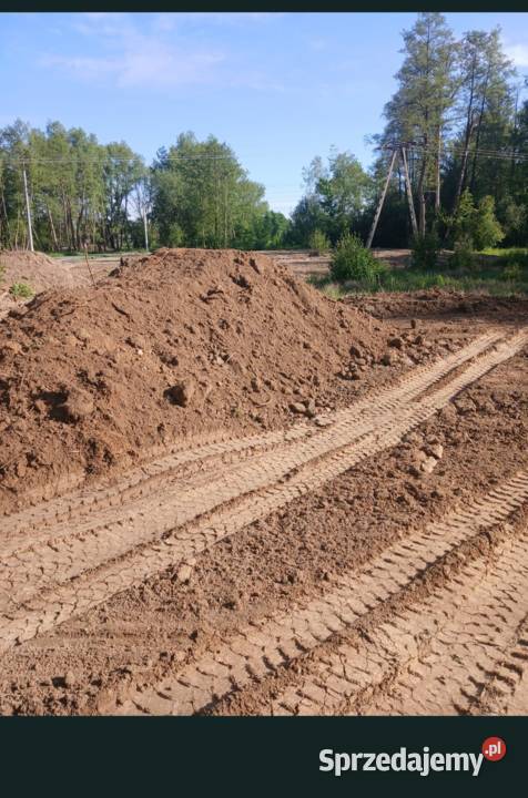 Ziemia na podniesienie terenu Transport wywrotka podkarpackie Tyczyn