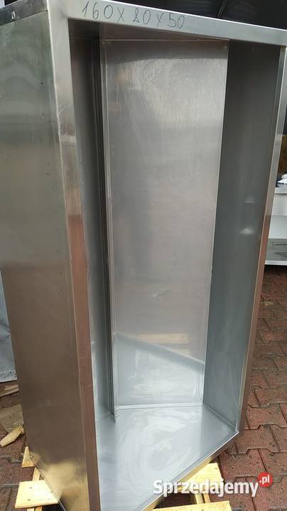 Okap przyścienny trapezowy 160x80x50 bez łapaczy Wrocław