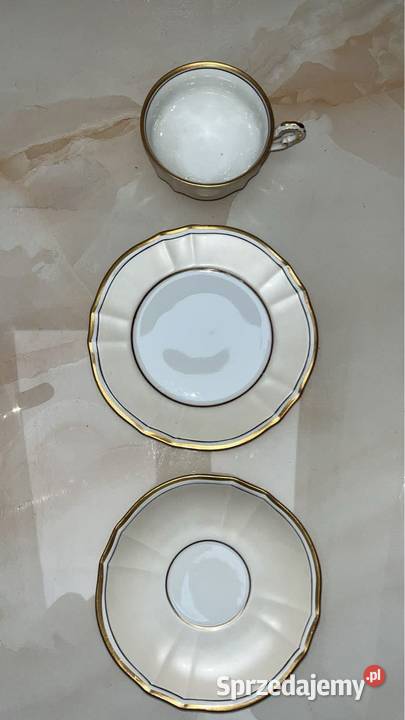 Filiżanka z talerzykiem Anna Carina Furstenberg Gdańsk sprzedam