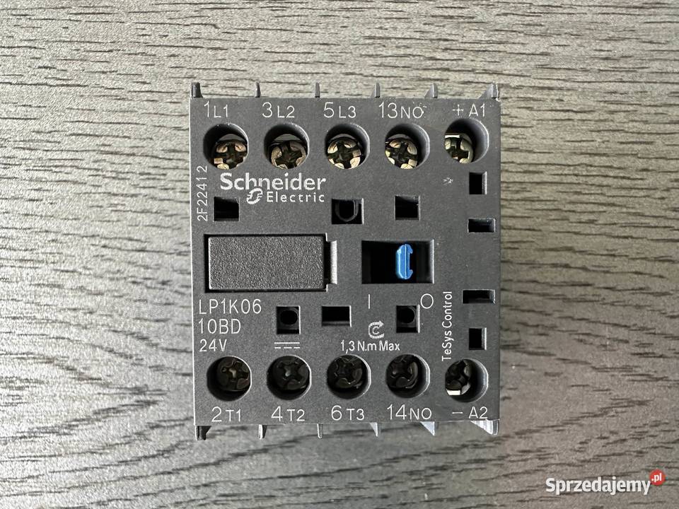 Stycznik mocy 6A 3P 24V DC 1Z 0R LP1K0610BD Łódź sprzedam