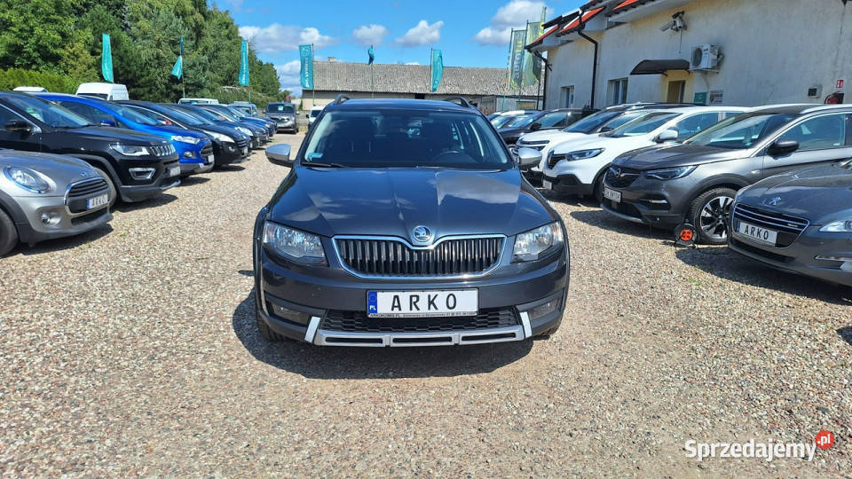 koda Octavia Skout 20 180 4x4 DSG III 2013 VAT marża Octavia Zieleniewo sprzedam