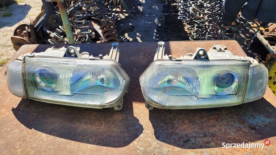 Lampy przód Alfa Romeo 146 lampy przednie Oświetlenie Łagów