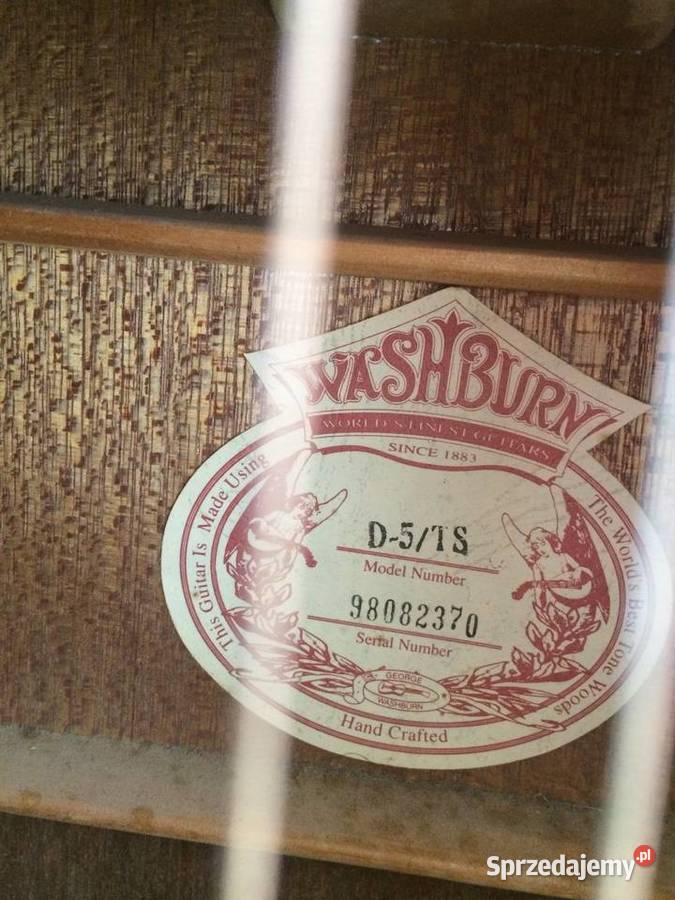Gitara akustyczna Washburn Ręcznie Robiona D5 TS Biłgoraj