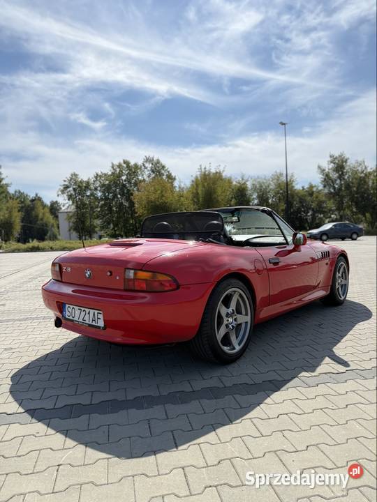 BMW Z3 18 116 Hellrot podgrzewane fotele Sosnowiec