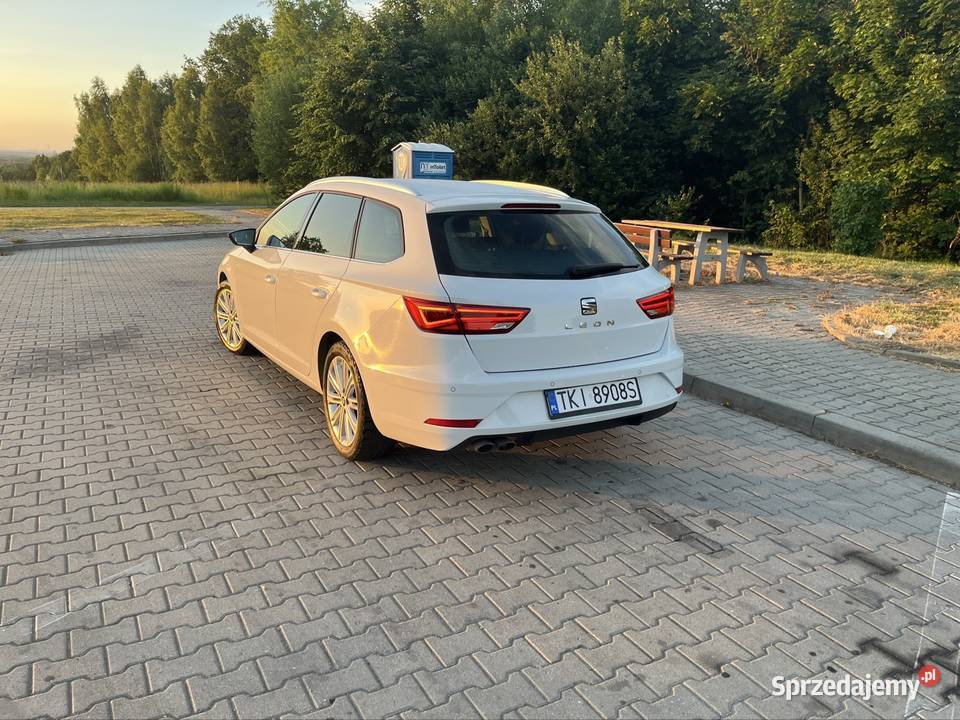 Seat Leon 20 TDI EXCELLENCE 2018 Z Niemiec Stan system Start-Stop świętokrzyskie Łopuszno