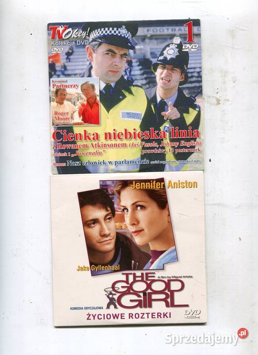 Cienka niebieska linia Życiowe rozterki 2 Filmy 1 płyta Filmy Szczecin sprzedam