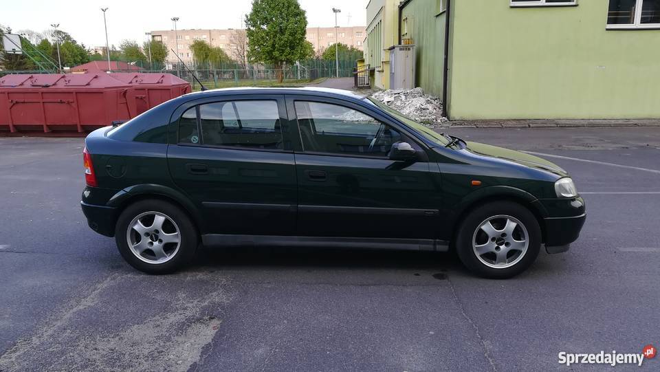 Opel Astra II GCC 16 8V BLPG zielony Hrubieszów sprzedam