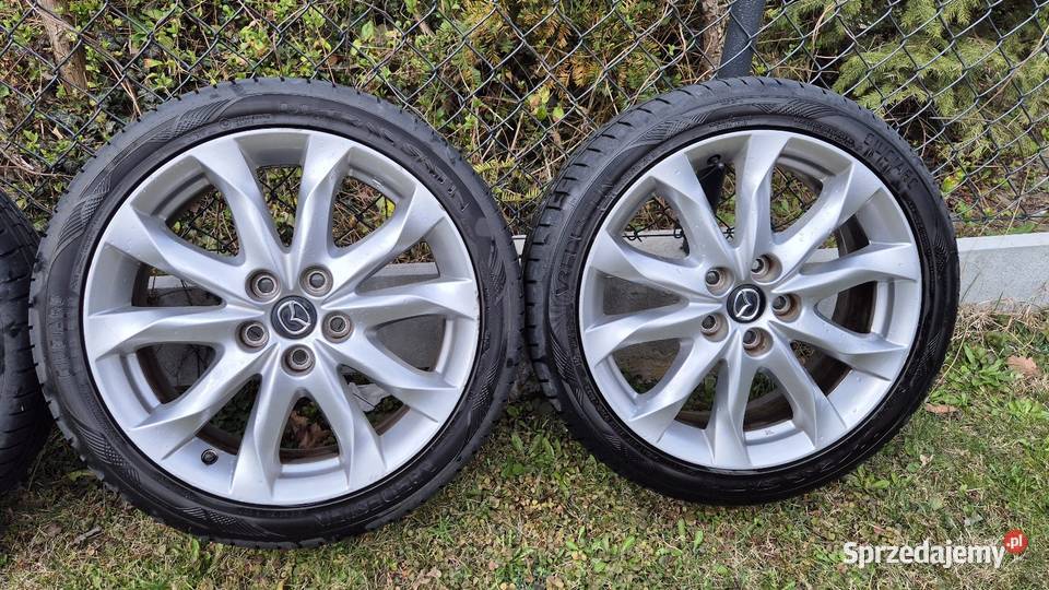 Koła Mazda 18 5x1143 opony letnie 2154518 7mm