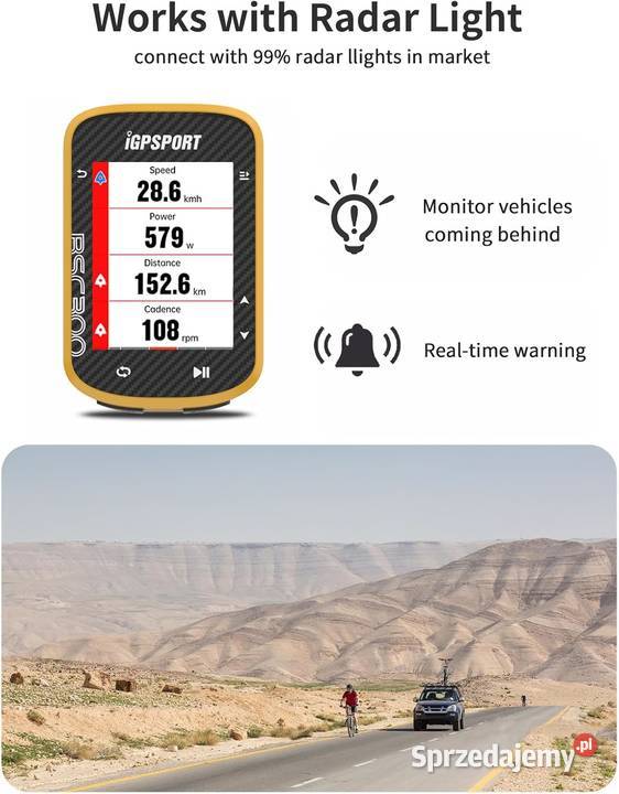 iGPSPORT BSC300 Komputer rowerowy GPS Kolarstwo Radom sprzedam