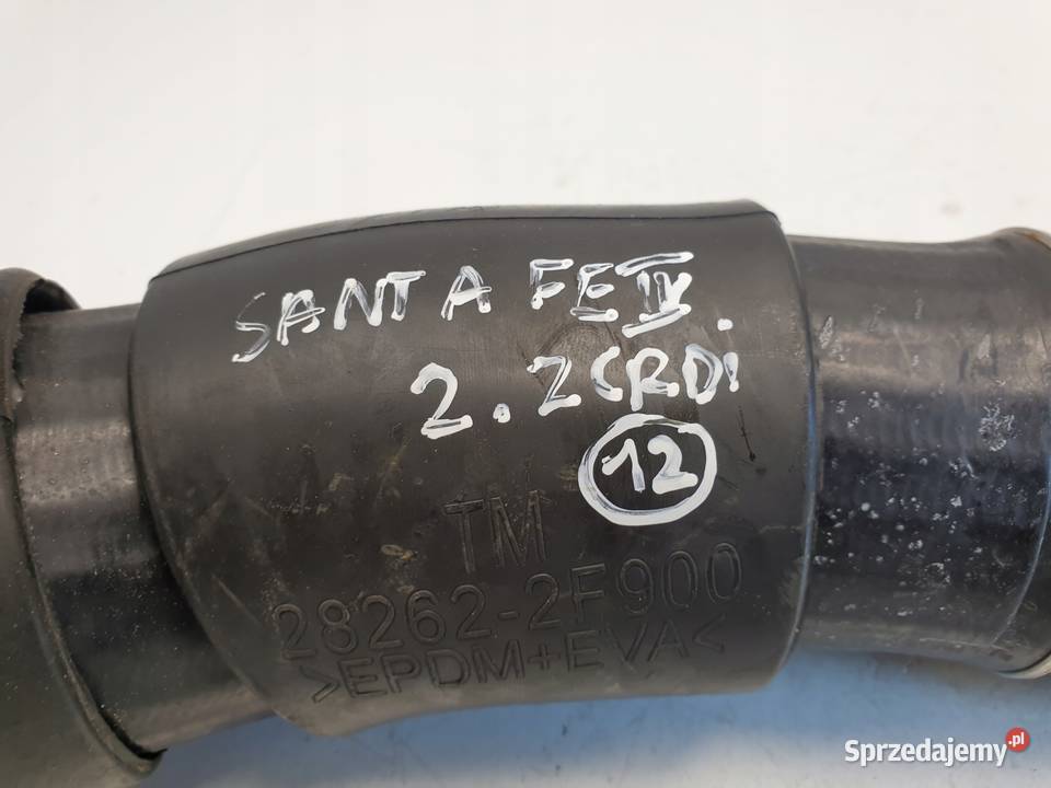 RURA INTERCOOLERA Hyundai Santa Fe IV 22 CRDI Rudka