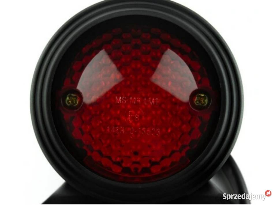 LAMPA MOTOCYKLOWA NA TYŁ TYLNA LED KOLOR CZARNY Sosnowiec sprzedam
