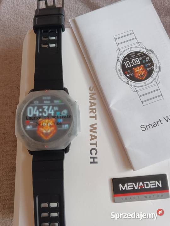 Inteligentny sportowy SmartWatch Mevaden NX9 139 Poznań sprzedam