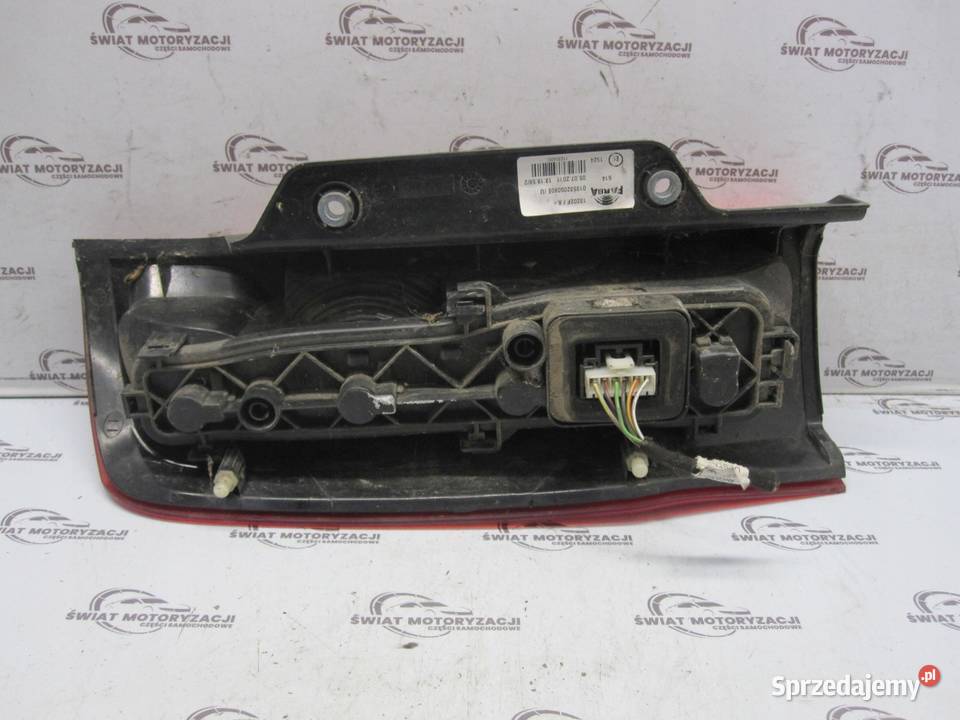 CITROEN NEMO 11r lampa prawa tył 13202F świętokrzyskie