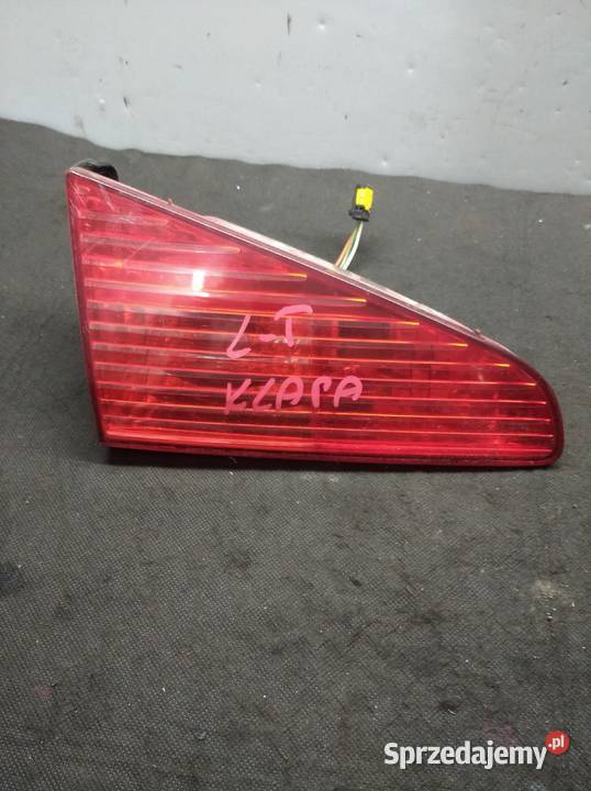 Peugeot 607 lampa lewy tył w klapę Swarzędz