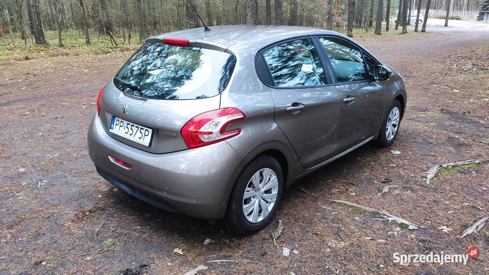 Peugeot 208 14hdi 97000 14r wielkopolskie Piła
