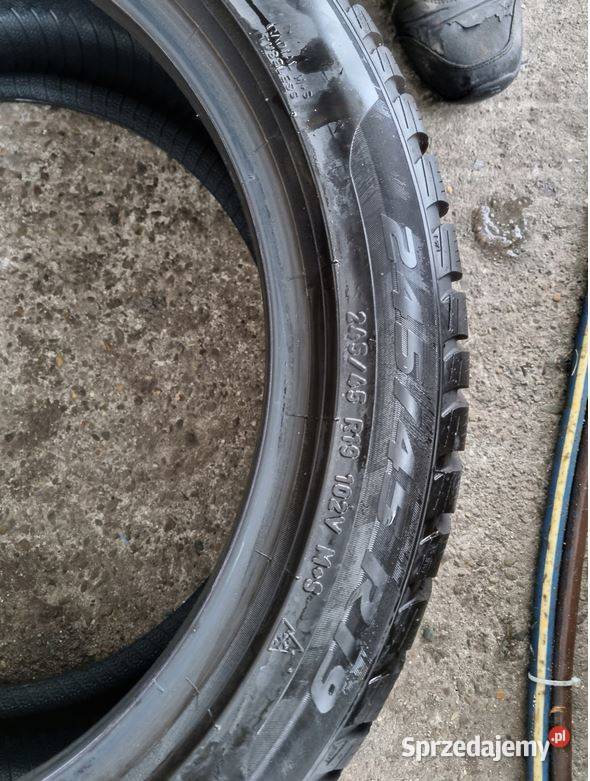 STAN 2x Pirelli Winter SottoZero 3 24545R19 102 łódzkie Kutno