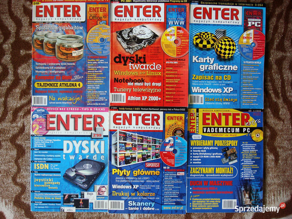 CHIP PC WORLD KOMPUTER ENTER INNE 46x CD 31x Kielce