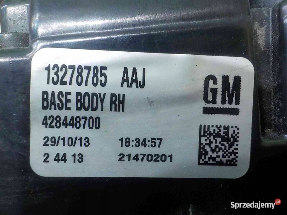 OPEL ZAFIRA C 15r 1116 5D lampa prawa tyl Suków