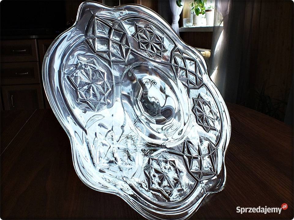Stara Duża Patera 31 na Tort Huta Szkła Żary sprzedam